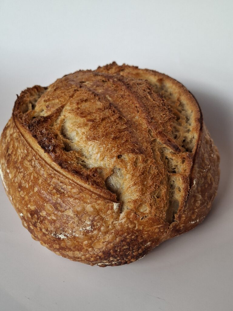 Tarwe bruin desembrood met rogge