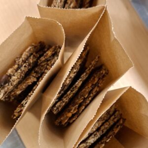 Biologische zaden en pitten crackers